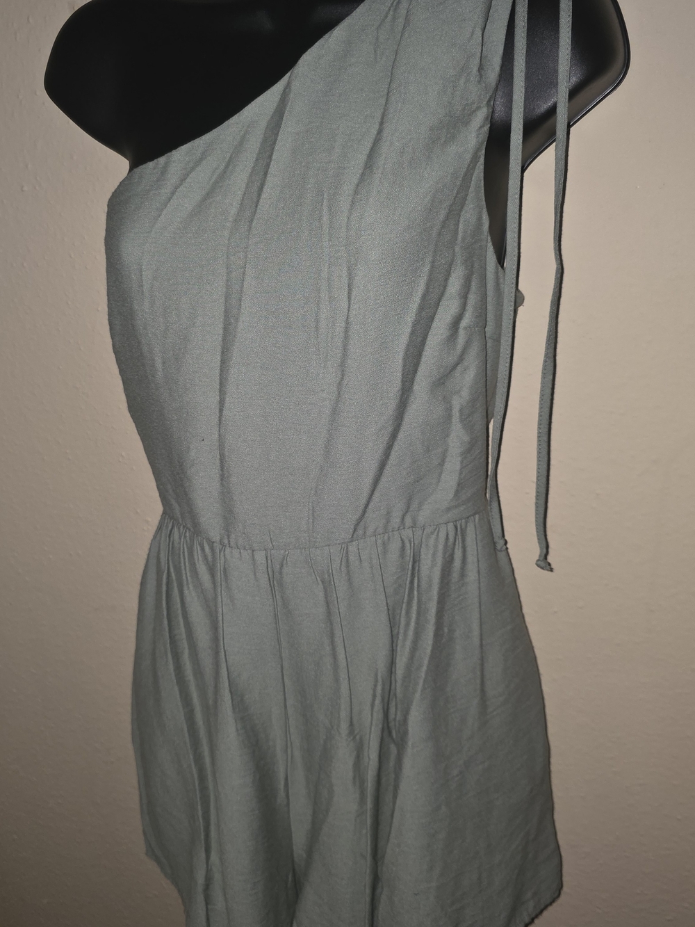 💚Miami One-Shoulder Dress in Sage Green